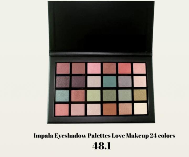 IMPALA- Eyeshadow Palettes Love Makeup 24 Colors