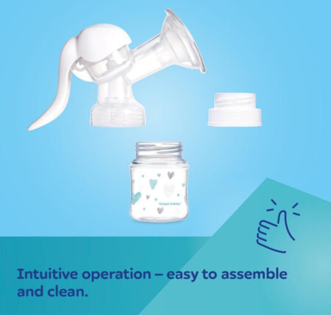 CANPOL BABIES- Manual Breast Pump Basic Light