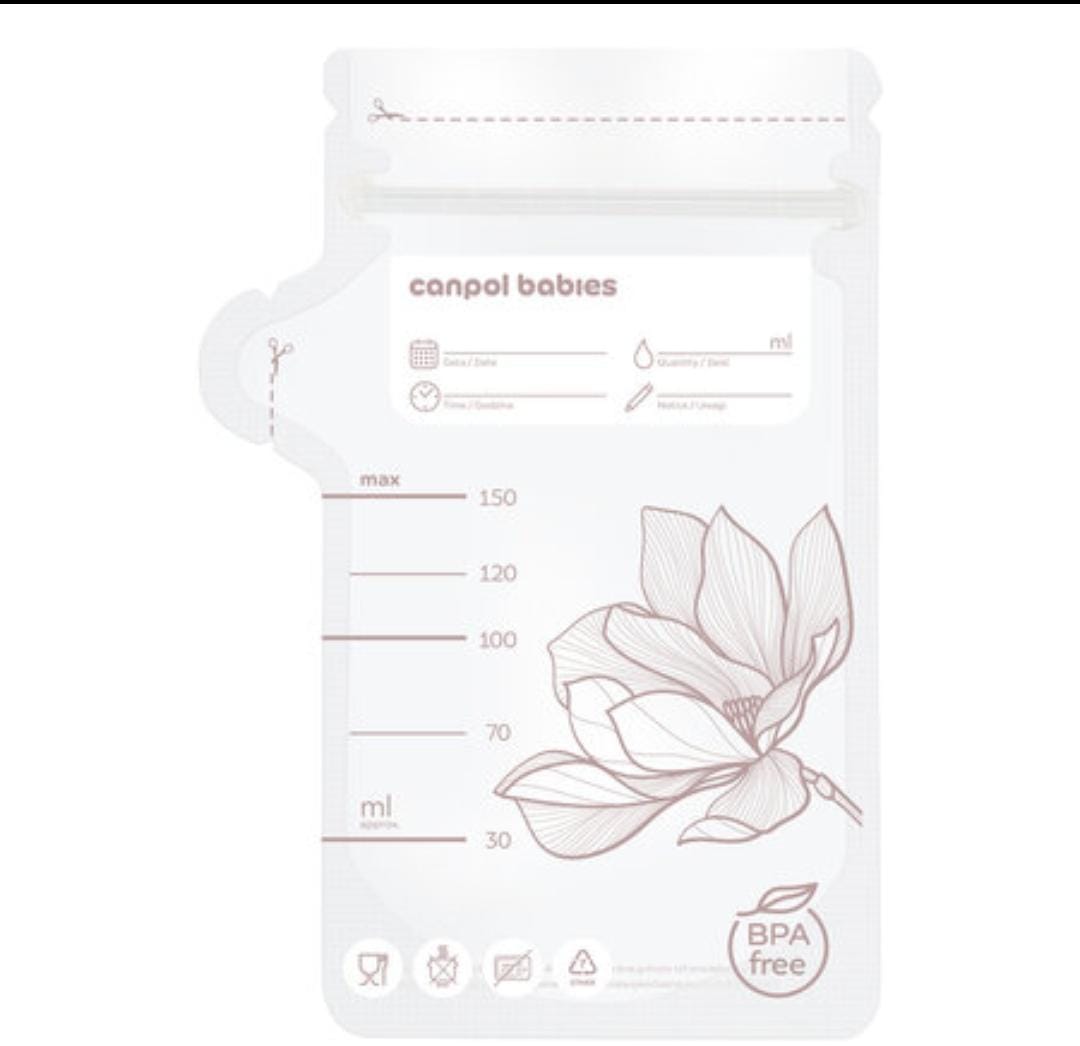 CANPOL BABIES- Breast Milk Storage Bags- 25 Pcs