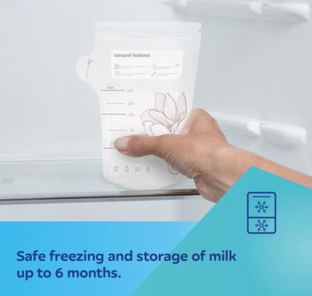 CANPOL BABIES- Breast Milk Storage Bags- 25 Pcs