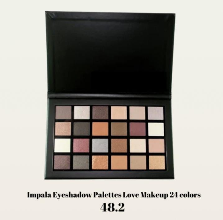 IMPALA- Eyeshadow Palettes Love Makeup 24 Colors