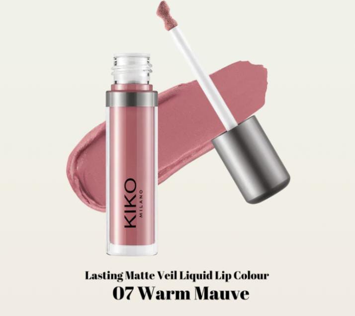 KIKO- Lasting Matte Veil Liquid Lip Colour