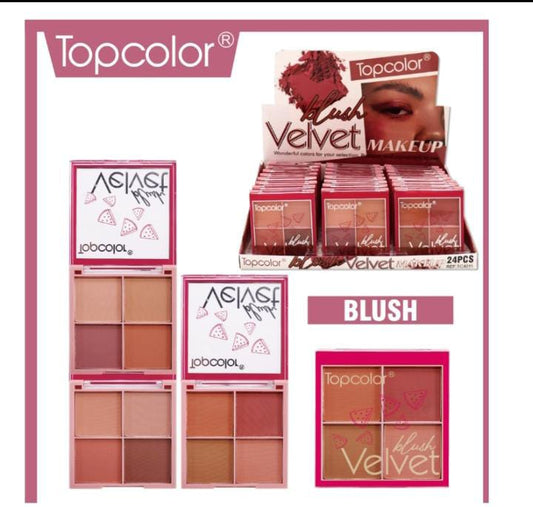 Topcolor Velvet Blush Makeup