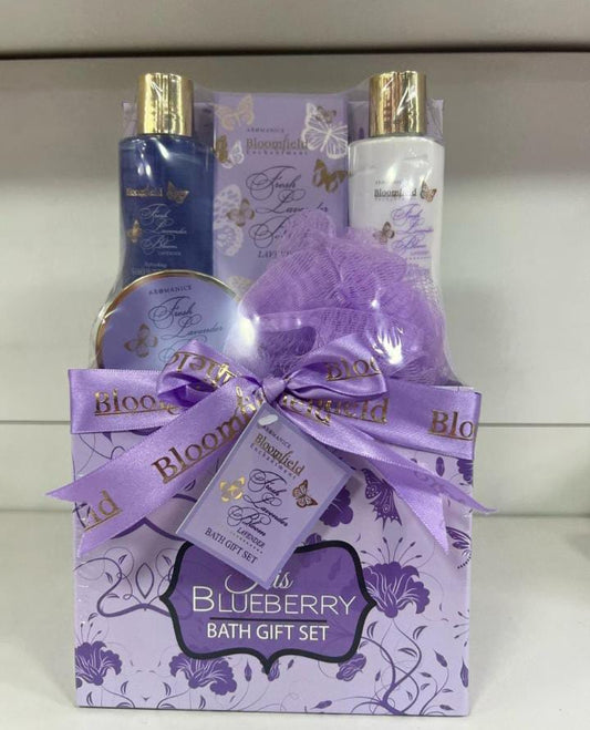 AROMANICE- Bloomfield Fresh Lavender Bath Gift Set
