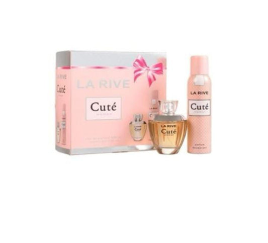 LA RIVE Cuté EDP & Deodorant Set for Women