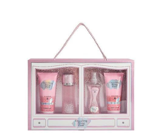 V.V.LOVE- Dazzling Bling Pink Set
