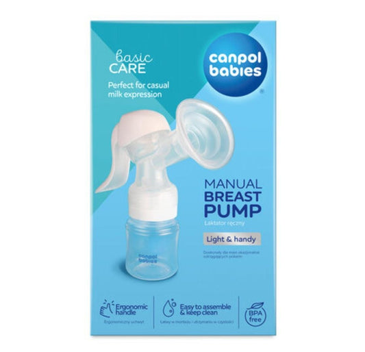 CANPOL BABIES- Manual Breast Pump Basic Light