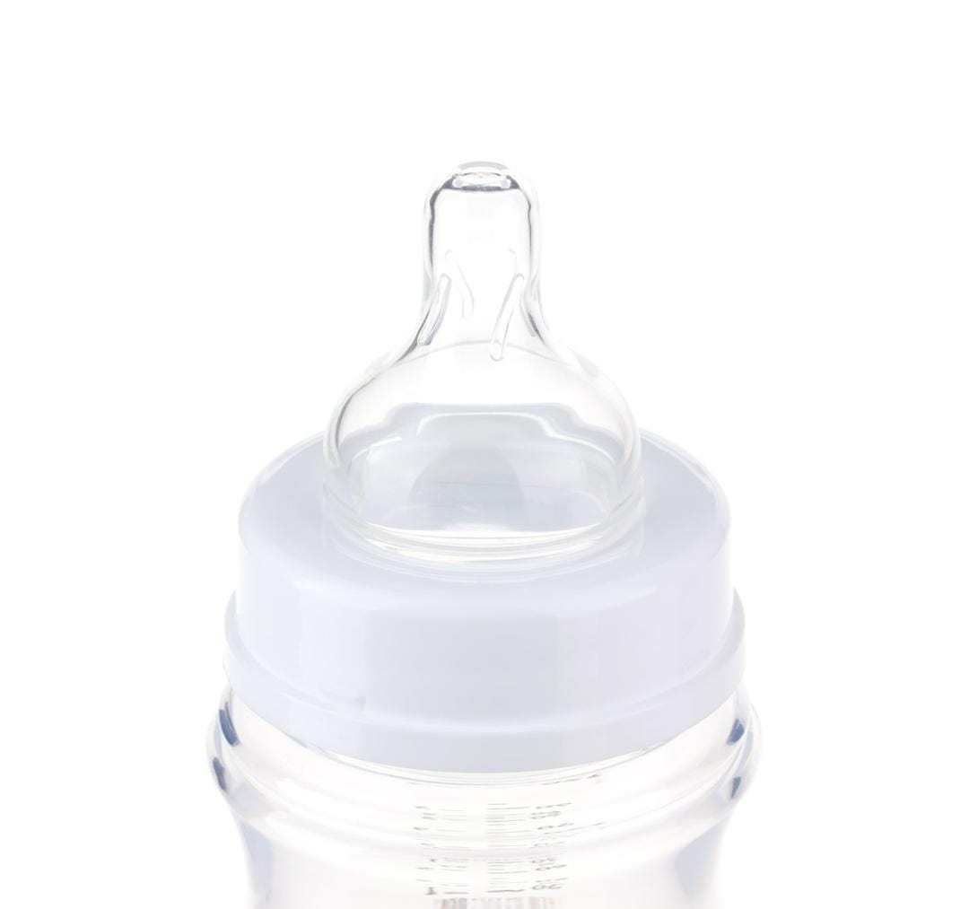 CANPOL BABIES- Anti-Colic Wide Neck Bottle with Exotic Animals Painting- 120Ml