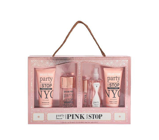 V.V.LOVE- NYC Dream Pink Party Non-Stop Pour Femme Set