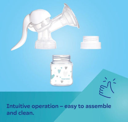CANPOL BABIES- Manual Breast Pump Basic Light