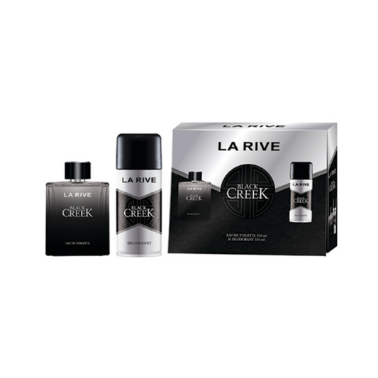 LA RIVE Black Creek EDT & Deodorant Set for Men
