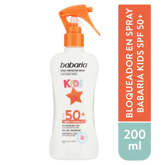 BABARIA - Kids Sunscreen Spray SPF 50+