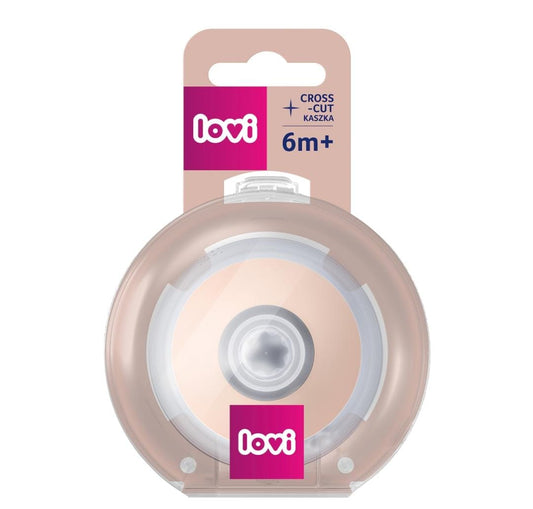 LOVI- Dynamic Feeding Teat Mammafeel 6m+ Cross-OutT