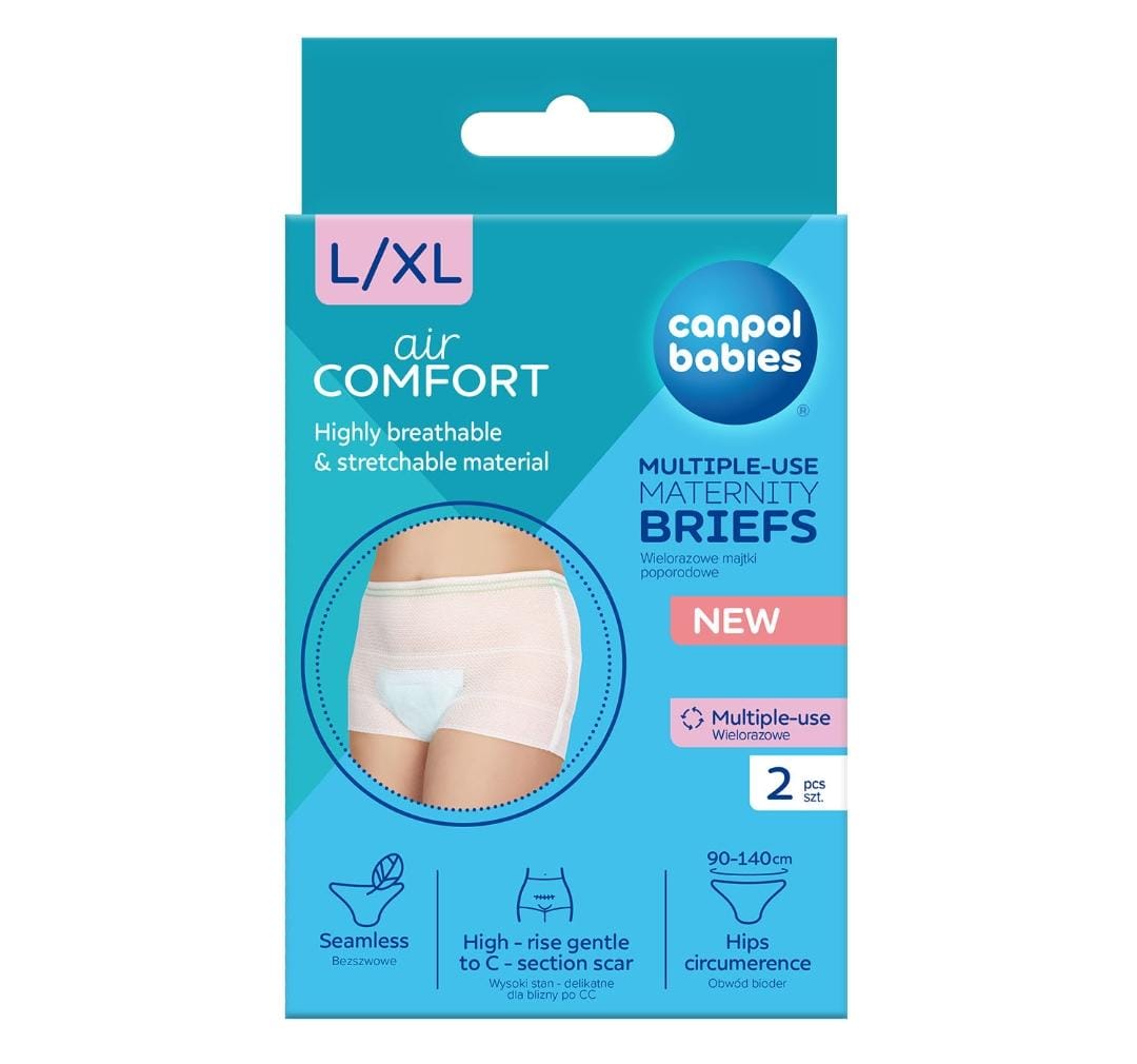 CANPOL BABIES- Multiple-Use Maternity Briefs (mesh)