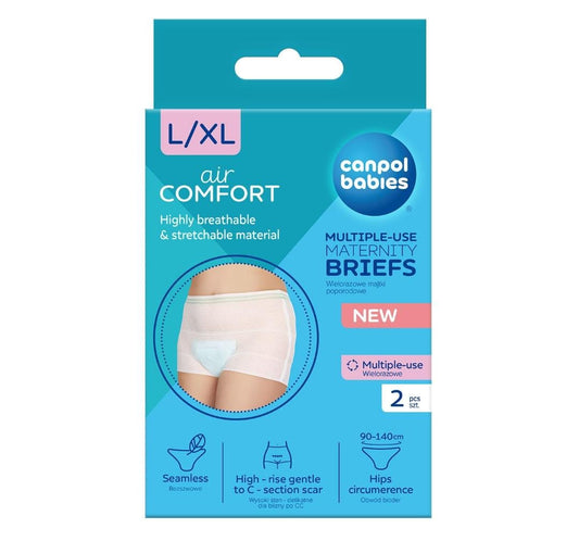 CANPOL BABIES- Multiple-Use Maternity Briefs (mesh)