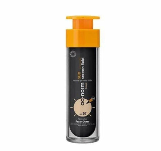 FREZYDERM- AC-Norm Sunscreen Fluid Tinted SPF 50- 50Ml