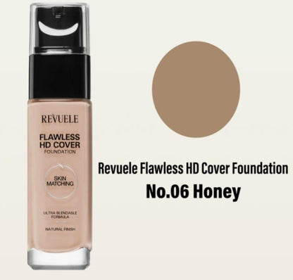 REVUELE- Flawless HD Cover Foundation