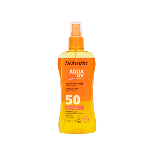 BABARIA - Aqua UV Sunscreen Spray SPF 50