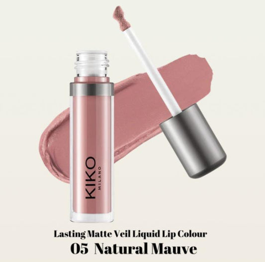 KIKO-	Lasting Matte Veil Liquid Lip Colour