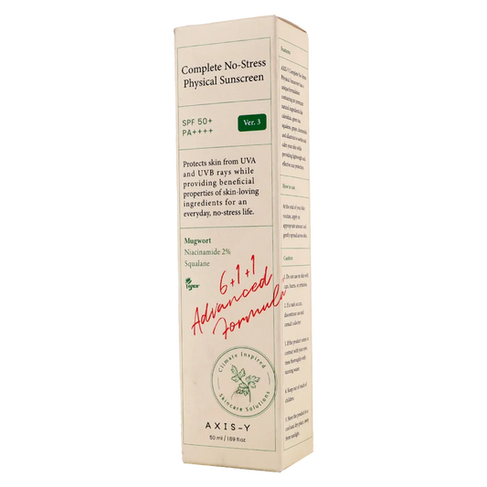 AXIS-Y Complete No-Stress Physical Sunscreen SPF 50+ PA