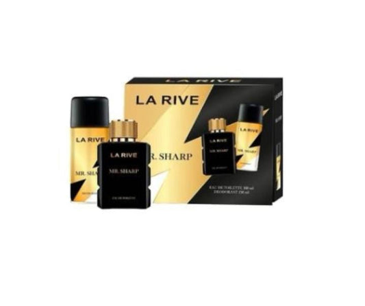LA RIVE  Mr. Sharp EDT & Deodorant Set for Men