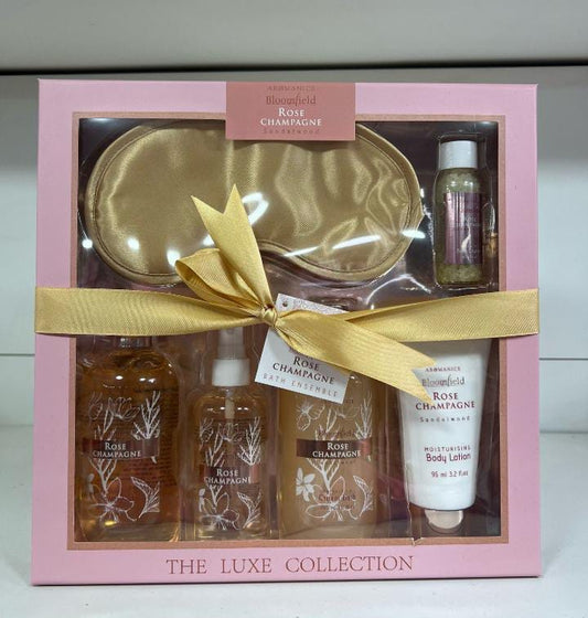 AROMANICE- Bloomfield Rose Champagne Bath Ensemble