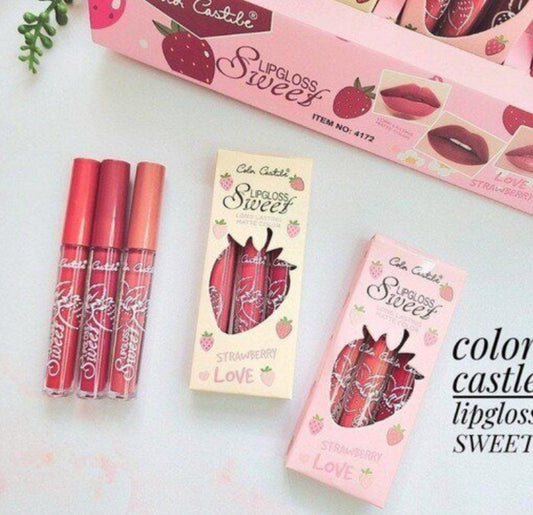 Color Castle Sweet Lipgloss Strawberry Love