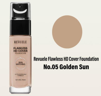 REVUELE- Flawless HD Cover Foundation