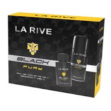 LA RIVE BLACK FURY Gift Set EDT + Deodorant